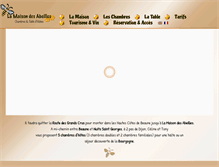 Tablet Screenshot of chambres-beaune.fr